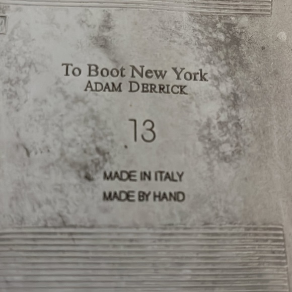 To Boot New York Adam Derrick Suede shoes - Picture 6 of 6